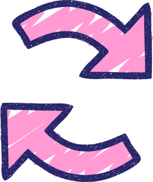 Oklar Geri Dönüşüm Tebeşiri Parlak neon rengi çiziyor