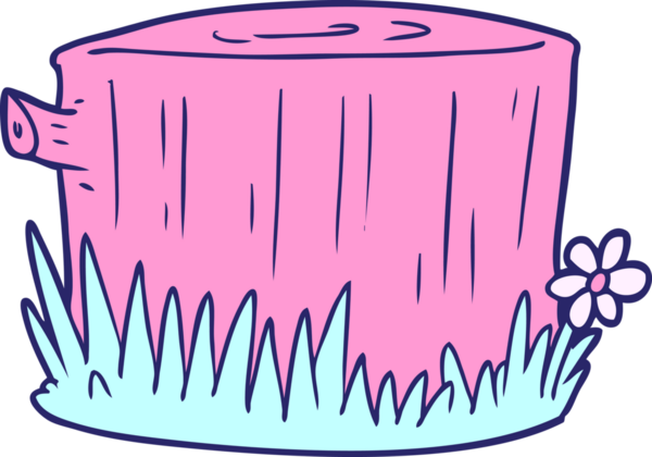 parlak neon renkli çizgi ağaç kütüğü