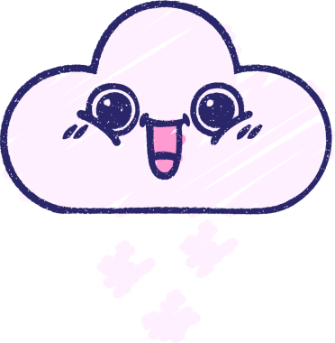 Bulut Tebeşiri Parlak neon rengi çiziyor