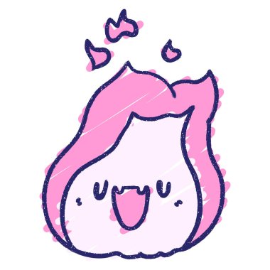 Parlak neon renklerle çizen Alev Tebeşiri