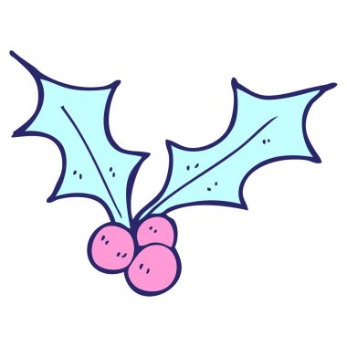 parlak neon renklerle kutsanmış karikatür noeli