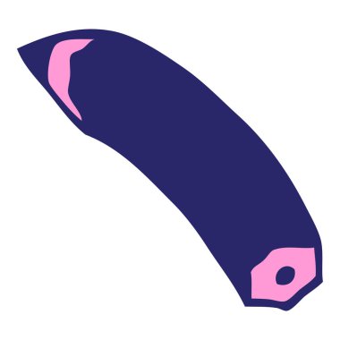 çizgi film karalaması parlak neon renkli kalem