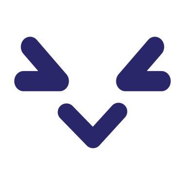 Kızgın kuş yüzü simgesi parlak neon renklerde