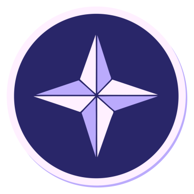 dövme yıldızı tasarımı parlak neon rengi