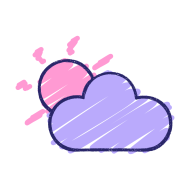 Fırtına Bulutu Tebeşiri Parlak neon rengi çiziyor