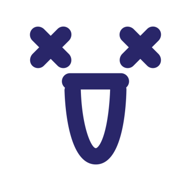 Parlak neon renkli süper mutlu ölü yüz simgesi