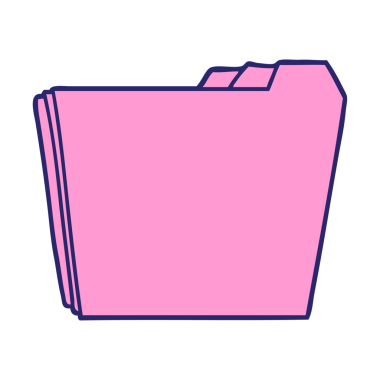 parlak neon renkli çizgi film iş dizinleri