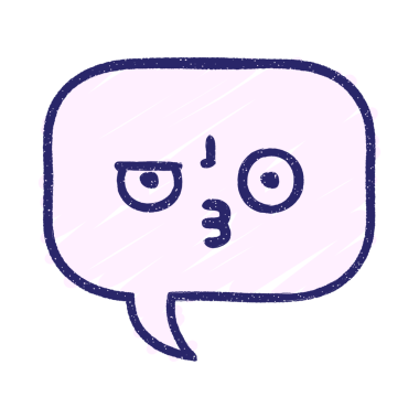 Konuşma Baloncuğu Tebeşiri Parlak neon rengi çiziyor