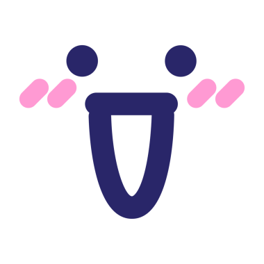 parlak neon renkli çılgın mutlu yüz simgesi