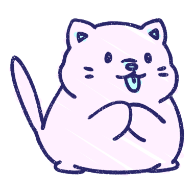 Kedi Tebeşiri Parlak neon rengi çiziyor