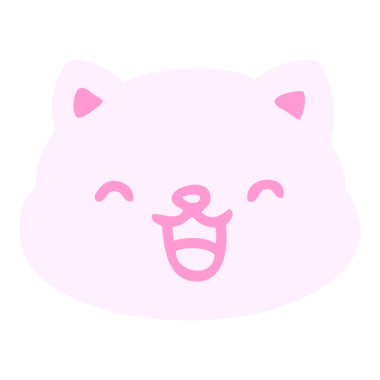 Kedi yüzü parlak neon renginde bir dille dışarı çıkıyor.