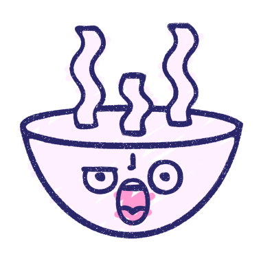 Sıcak Çorba Tebeşiri Parlak neon rengi çiziyor