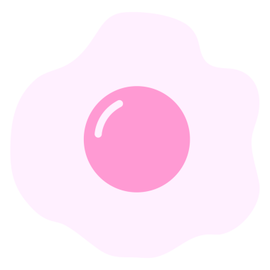 Parlak neon renkli sahanda yumurta.