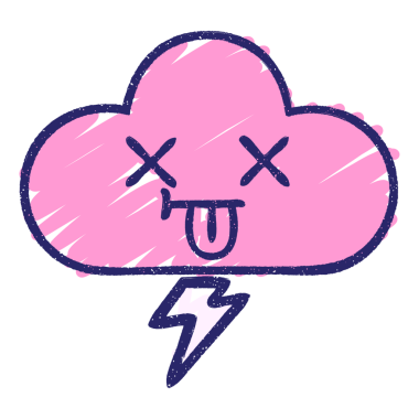 Fırtına Bulutu Tebeşiri Parlak neon rengi çiziyor