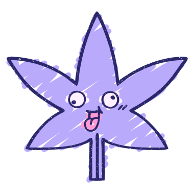 Kenevir Yaprağı Tebeşiri Parlak neon rengi çiziyor