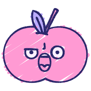 Kızgın Elma Tebeşiri Parlak neon rengi çiziyor