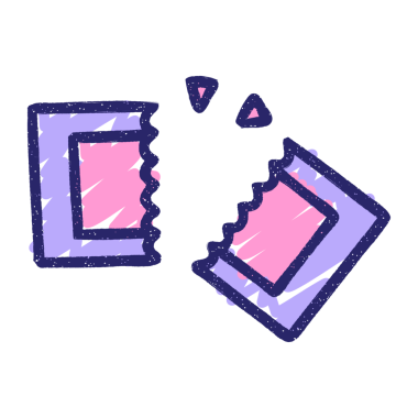 Film Bilet Tebeşiri Parlak neon rengi çiziyor