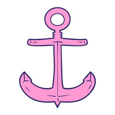 parlak neon renkli çizgi film sunucusu