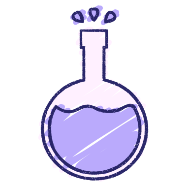 Bilim Deneyi Tebeşiri Parlak neon rengi çiziyor