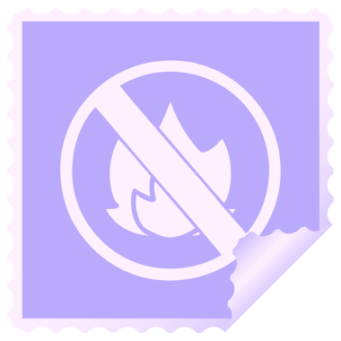 Kare kabuk soyma karikatürü. Parlak neon renkli işaret levhasına izin veriliyor.