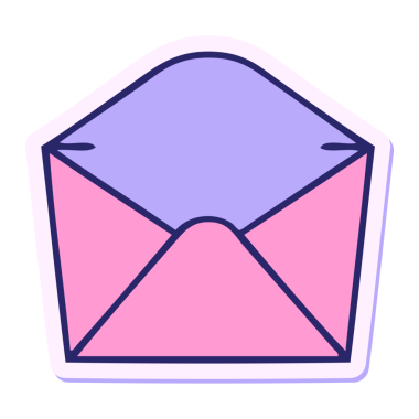 Parlak neon renkli garip bir el yazısı çizilmiş.