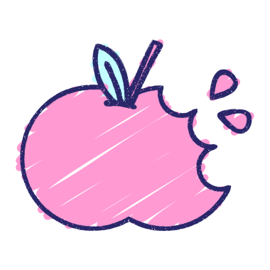 Meyve Tebeşiri Parlak neon rengi çiziyor