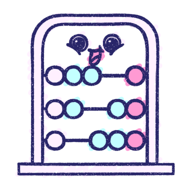 Abaküs Tebeşiri Parlak neon rengi çiziyor