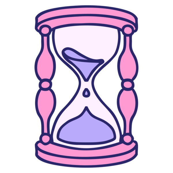 Parlak neon renkli bir saatin ikonik dövme görüntüsü