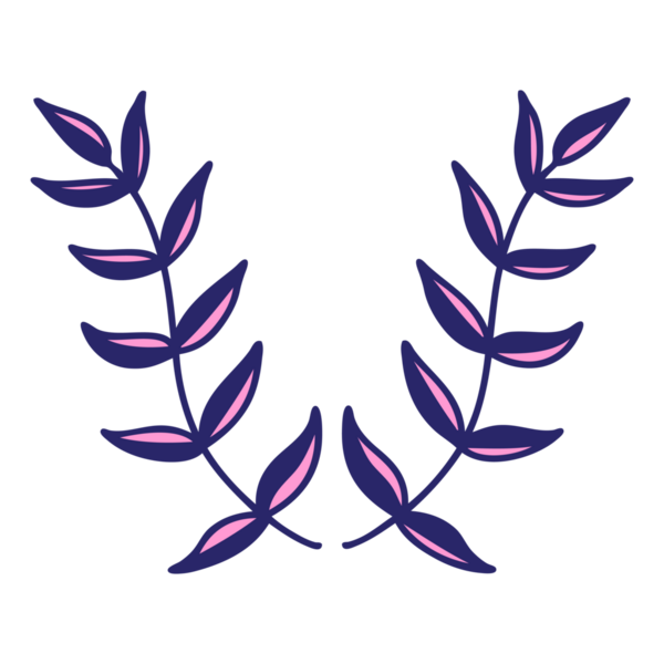 parlak neon renginde geleneksel defne dövmesi