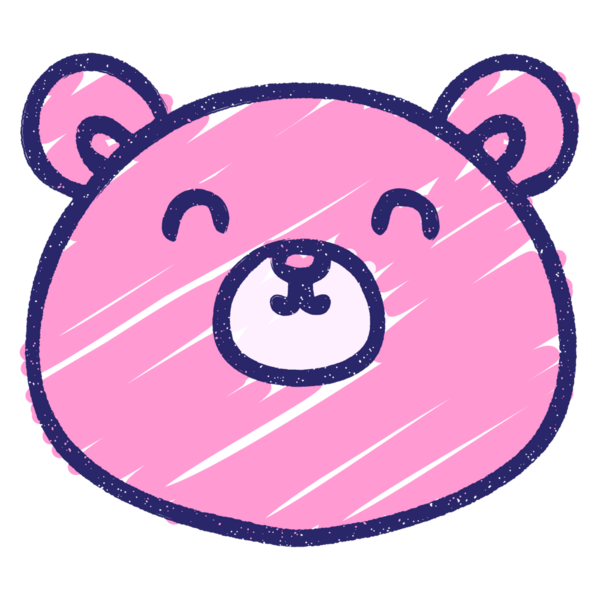 Ayı Tebeşiri Parlak neon rengi çiziyor