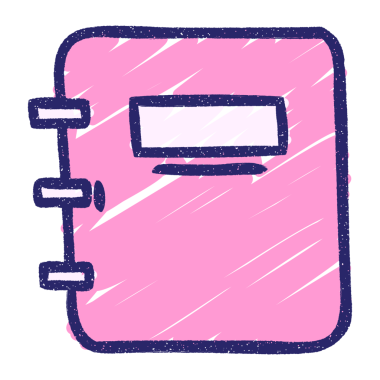 Parlak neon rengi çizen Kitap Tebeşiri Egzersizi