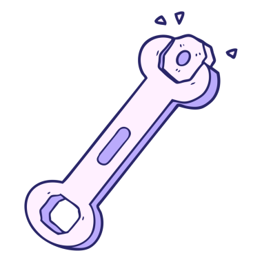 çizgi film anahtarı parlak neon rengine dönüşüyor.