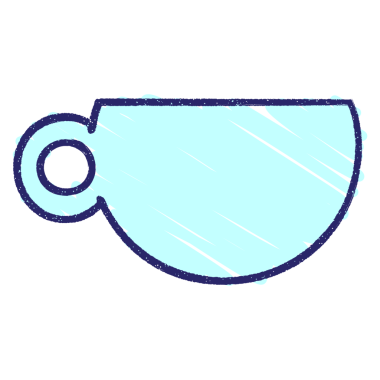 Bardak Tebeşiri Parlak neon rengi çiziyor