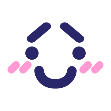 Parlak neon renkli mutlu yüz simgesi