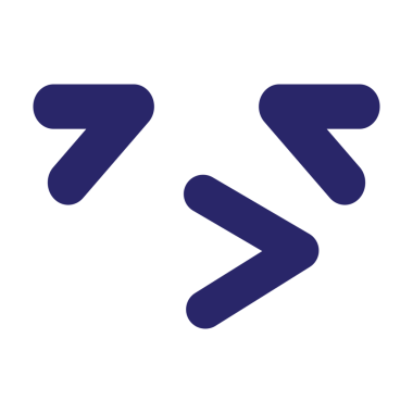 Parlak neon renkli yorgun kuş yüzü simgesi