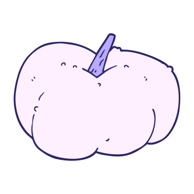 parlak neon rengi balkabağı kabağı.