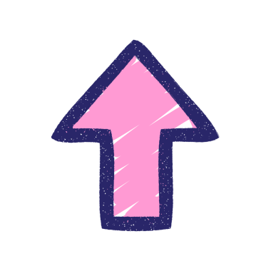 Noktalı Ok Tebeşiri Parlak neon rengi çiziyor