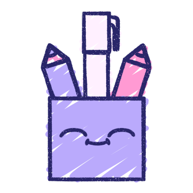 Okul Kalemi Tebeşiri Parlak neon rengi çiziyor