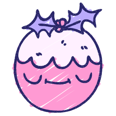 Noel Pudingi Tebeşiri Parlak neon rengi çiziyor