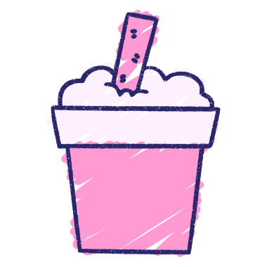 Dondurma Tebeşiri Parlak neon rengi çiziyor