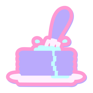 parlak neon renkli tereyağı yapıştırmalı krep yığını