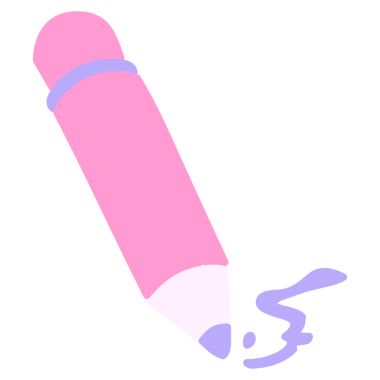 parlak neon renkli kalem karalama işaretleri