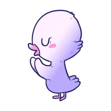 Parlak neon renkli şirin ördek yavrusu.