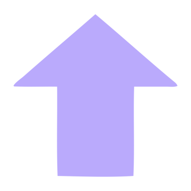 parlak neon renkli ok karikatürü