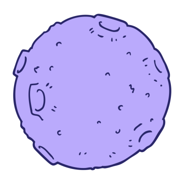 parlak neon renginde çizgi film ayı