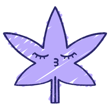 Kenevir Yaprağı Tebeşiri Parlak neon rengi çiziyor