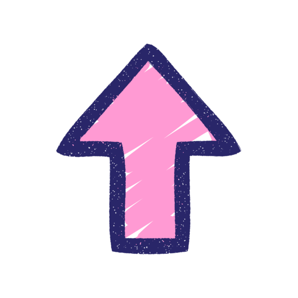 Noktalı Ok Tebeşiri Parlak neon rengi çiziyor