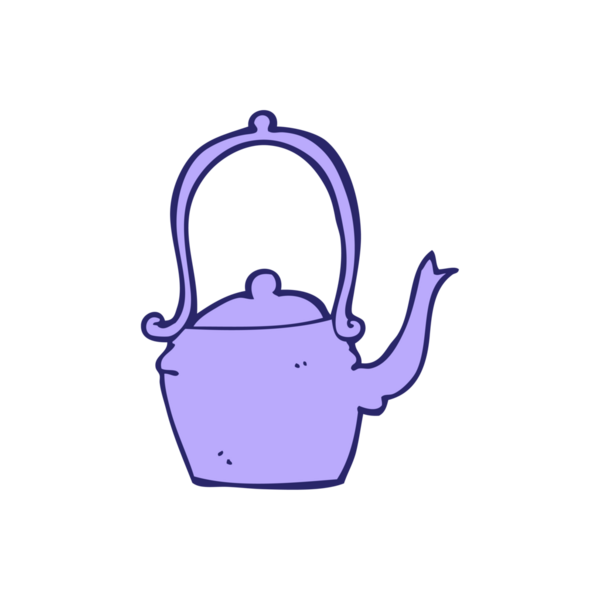 parlak neon rengi bir çaydanlık.