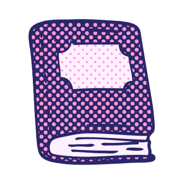 çizgi roman karala parlak neon renkli eski deri kitap