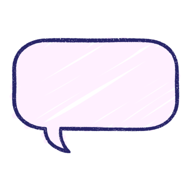 Konuşma Baloncuğu Tebeşiri Parlak neon rengi çiziyor